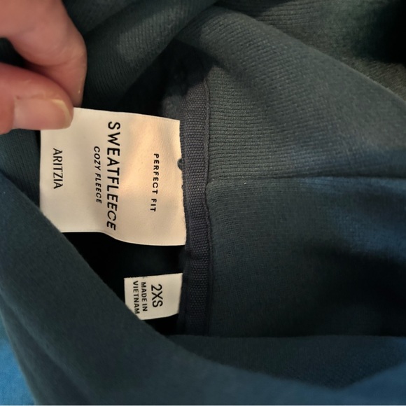 Aritzia Teal Mega Cargo Sweatfleece Set - Picture 4 of 6
